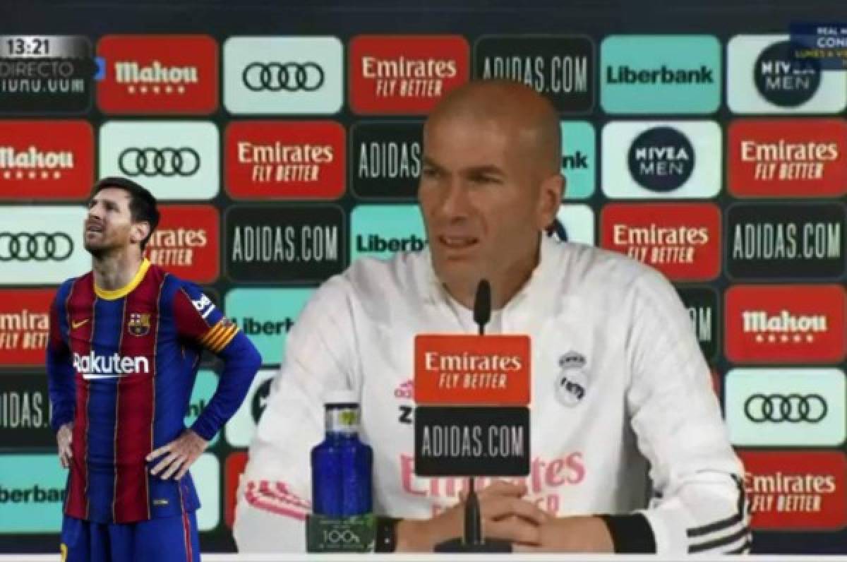 ¿Feliz por la derrota del Barcelona? La tajante respuesta de Zidane respecto a 'la flor' del Real Madrid