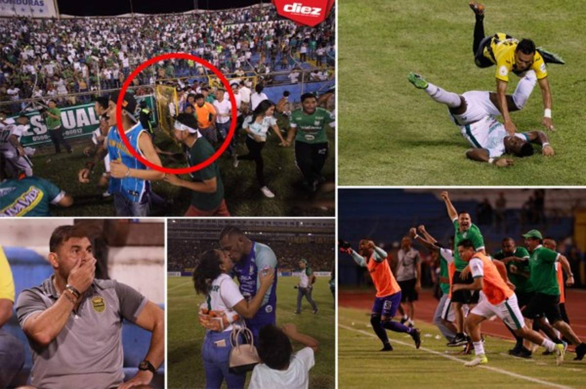 No se vio por TV: Festejo, tristeza, invasión y consolación en el Olímpico