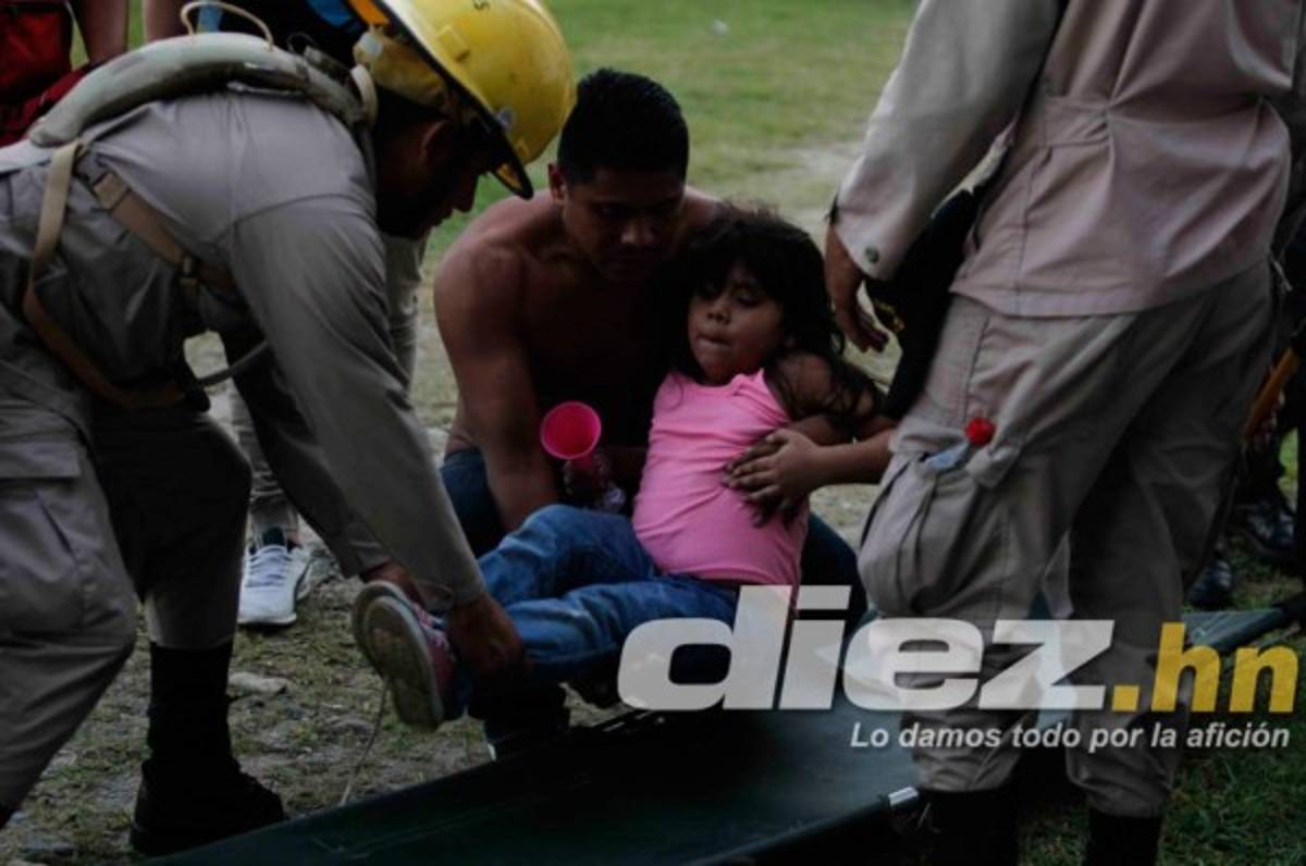 Estas son las mejores fotos que dejó las semifinales del fútbol de Honduras