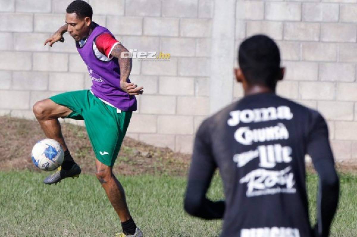 En fotos: El primer entreno de Henry Figueroa como jugador de Marathón