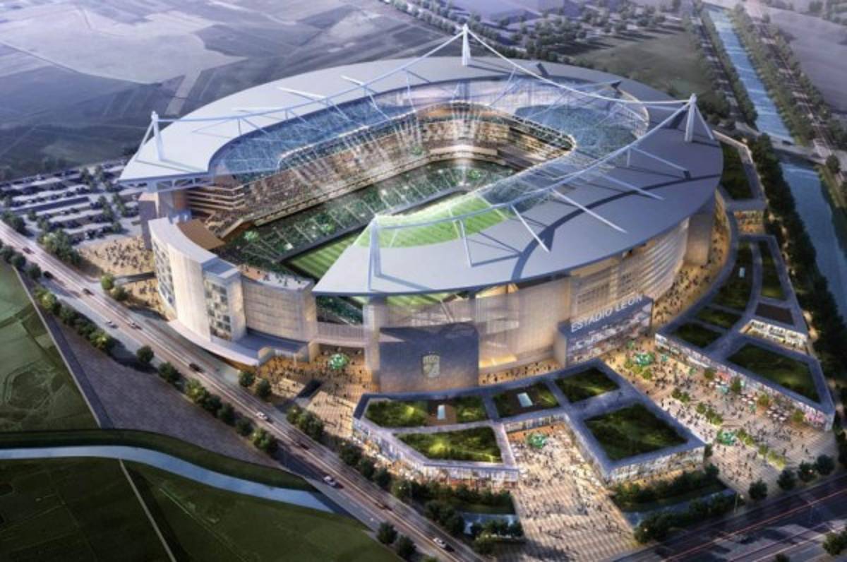 ¡De lujo! Así se mira el nuevo estadio del Club León de la Liga MX