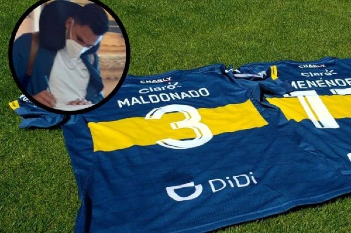 Denil Maldonado ya está en Chile para unirse al Everton de la Primera División