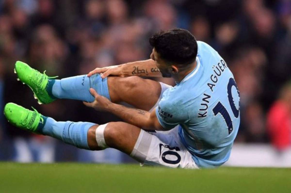 A dos meses del Mundial, Kun Agüero es operado de la rodilla