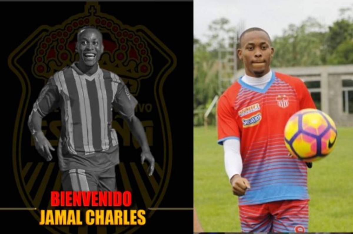 Jamal Charles, habilitado para jugar con Real España tras demanda ante el Vida