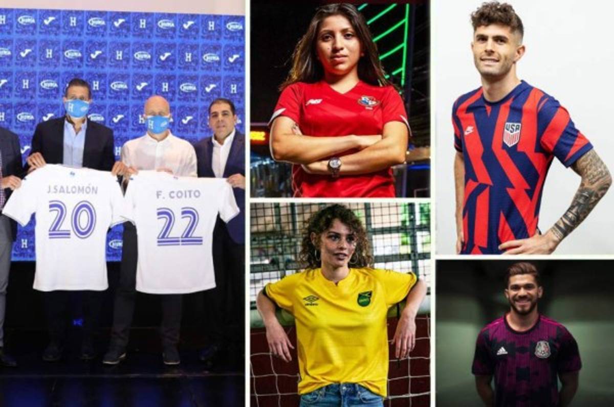 Con toques estrambóticos: Los uniformes que lucirán las selecciones en las eliminatorias mundialistas de Concacaf