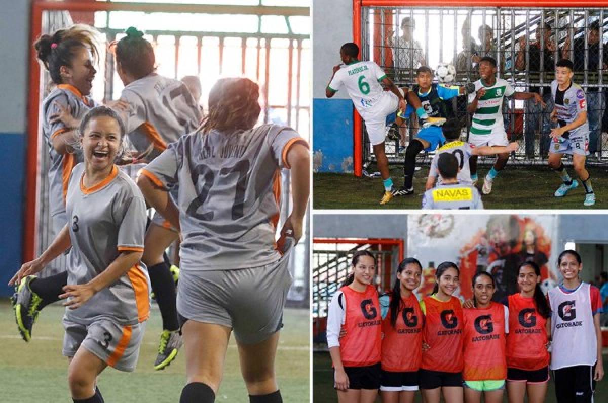 Ya hay finalistas en masculino y femenino en el torneo 5v5 Gatorade