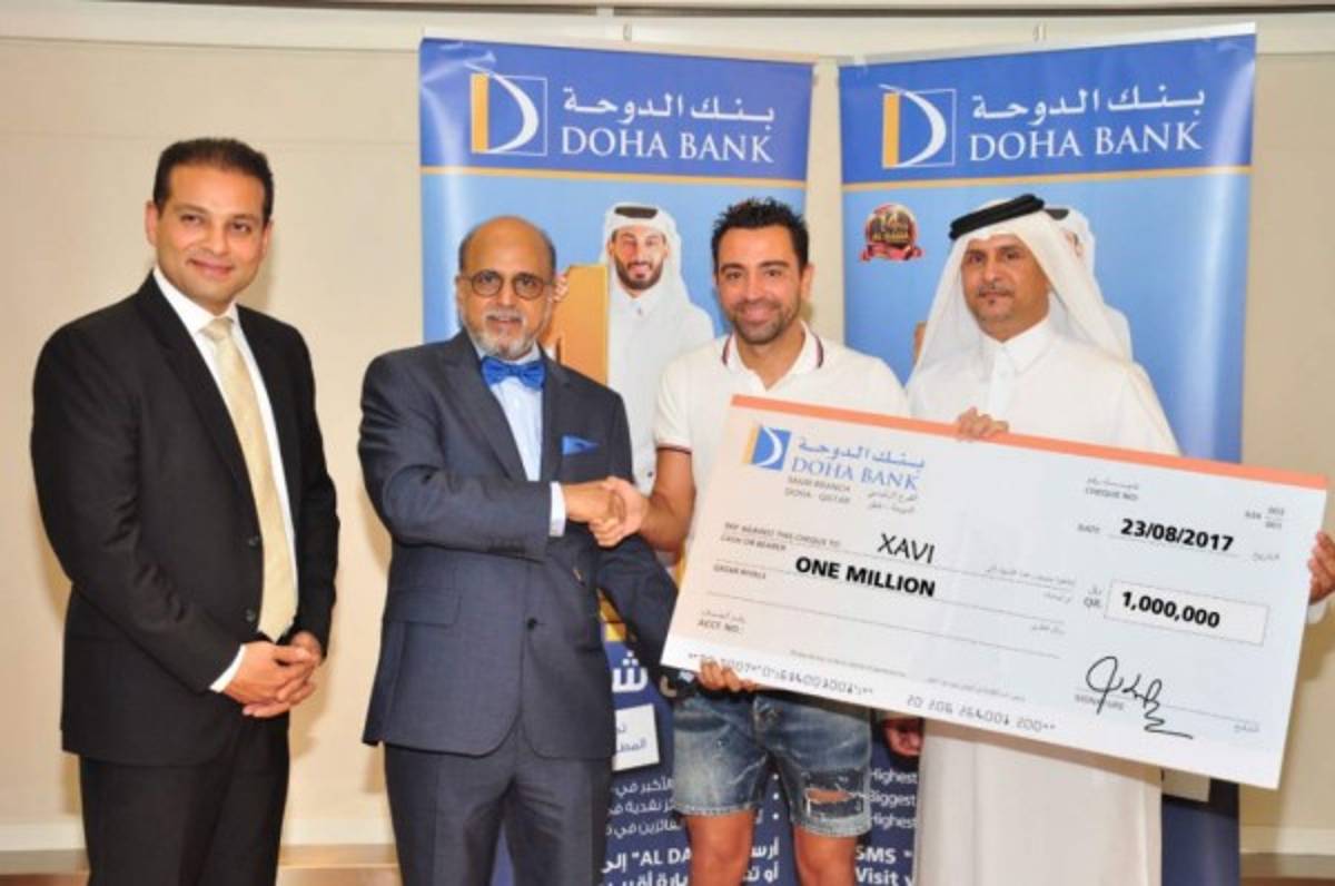 ¡NO ES BROMA! Xavi Hernández se ganó la lotería en Catar