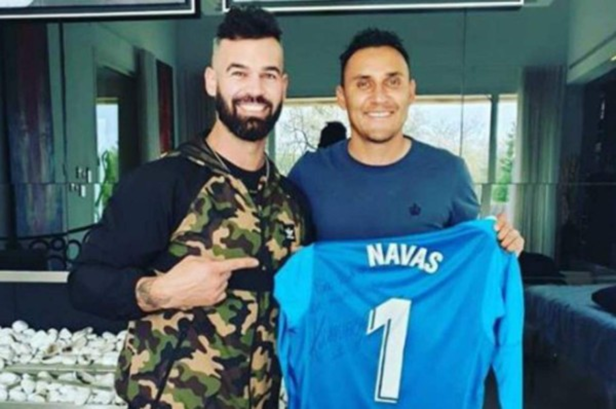 ¿Qué es? El misterioso tatuaje que se hizo Keylor Navas
