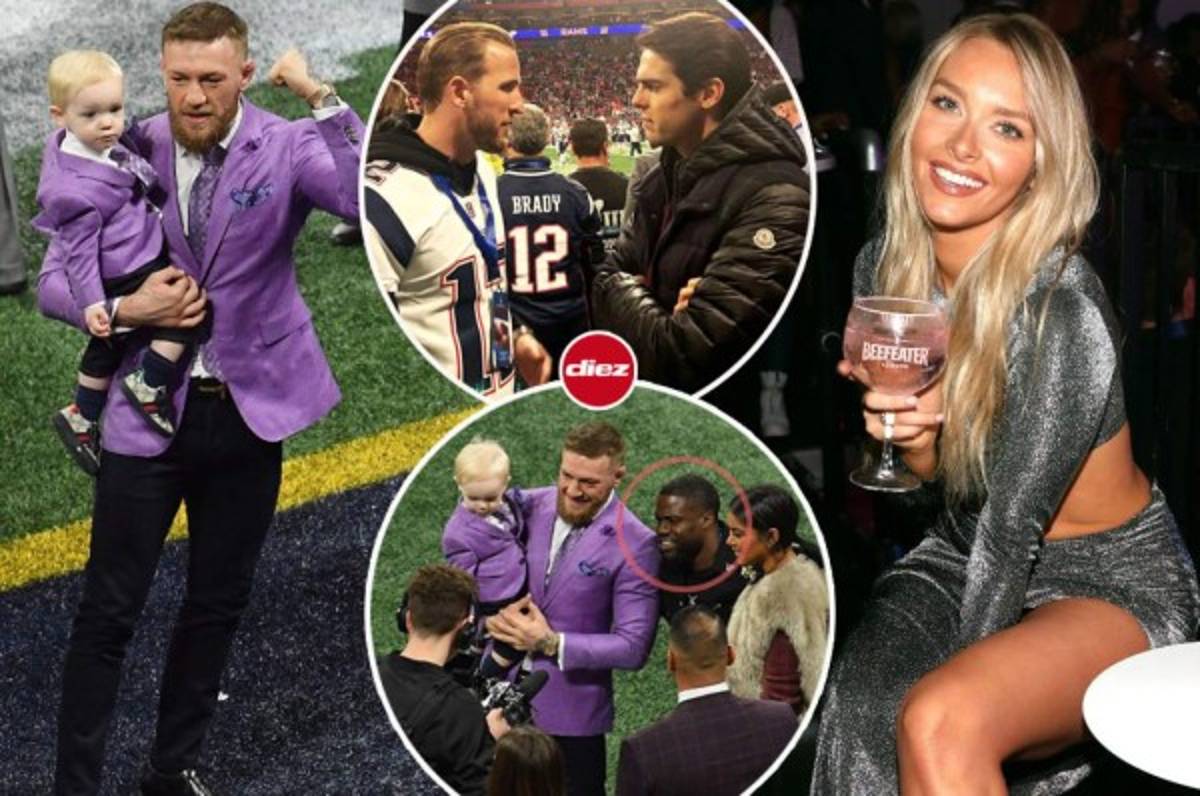 Fotos: Conor McGregor se roba el show y futbolista sorprende en el Super Bowl 2019