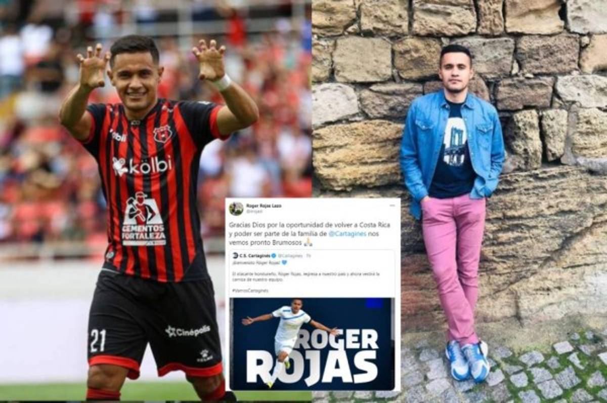 Roger Rojas se muestra agradecido tras su regreso a Costa Rica para fichar por Cartaginés