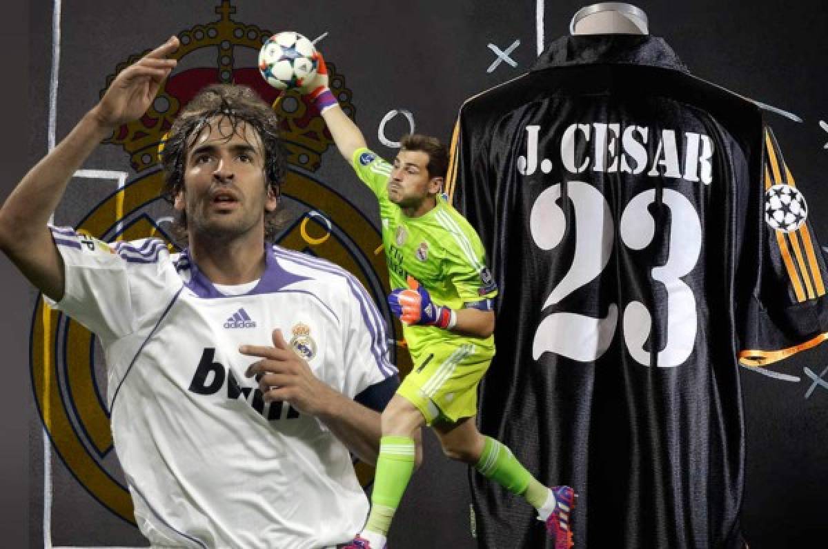 ¡De lujo! Julio César Santos y su 11 ideal del Real Madrid con los que jugó