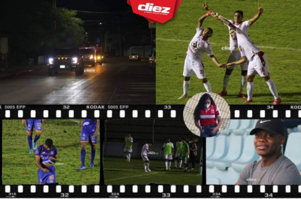 Vida a semifinales y La Ceiba celebra con caravana y fuegos artificiales: Imágenes que no viste en TV