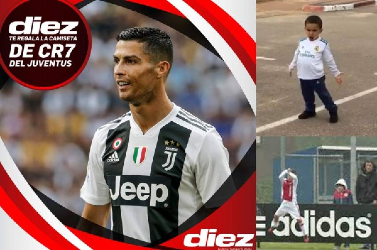 DIEZ te regala camisetas de la Juventus de Cristiano Ronaldo