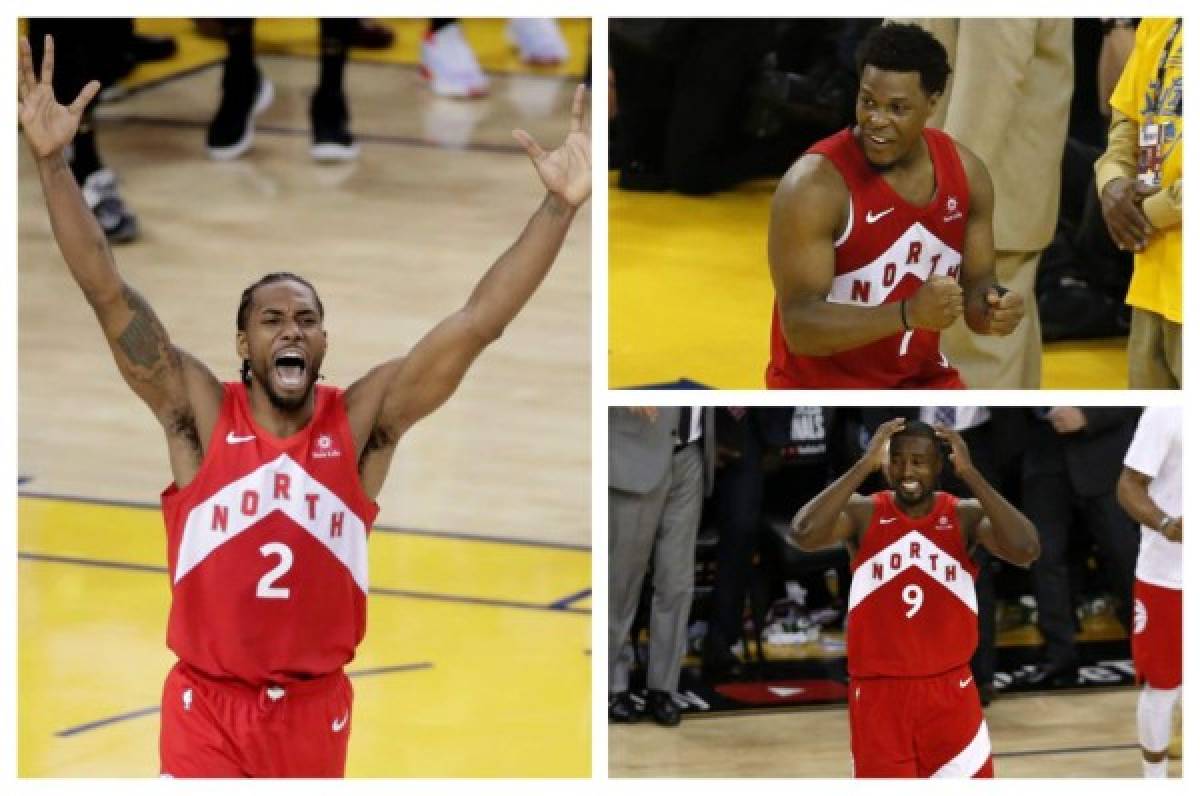 Estos son los jugadores de los Raptors que le quitaron el reinado a los Warrios en la NBA