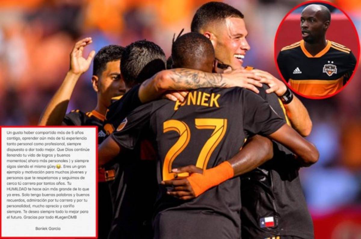 Boniek García dedica emotiva carta de despedida a DaMarcus Beasly por su retiro del fútbol