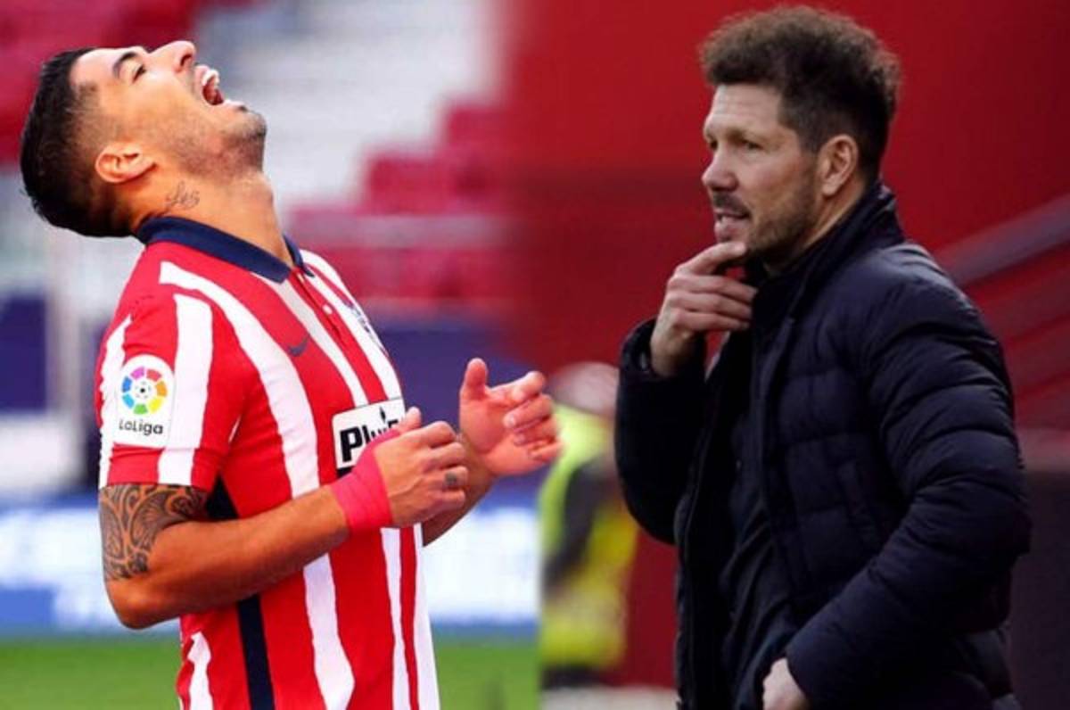 Simeone le tira toda la presión a Luis Suárez: 'Mañana posiblemente sea el día indicado para que corte esa racha'