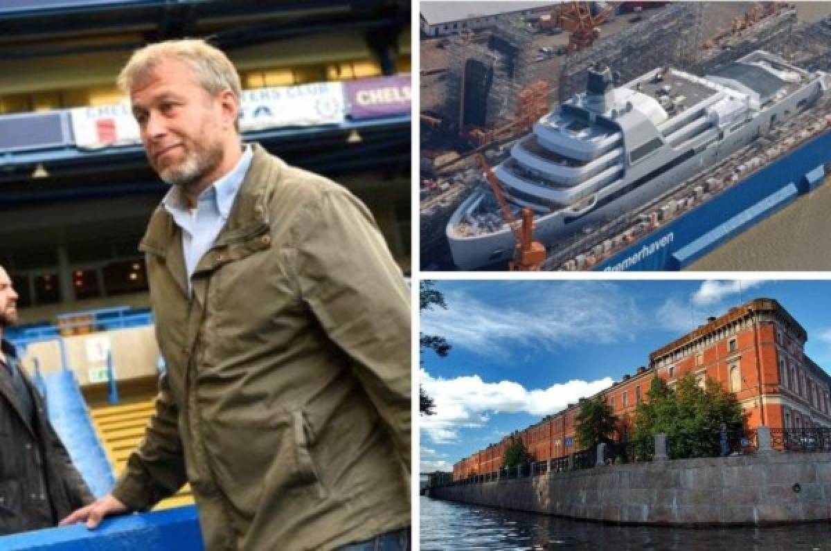 La vida de rico de Abramovich, dueño del Chelsea: Su nuevo yate de 500 millones e isla propia