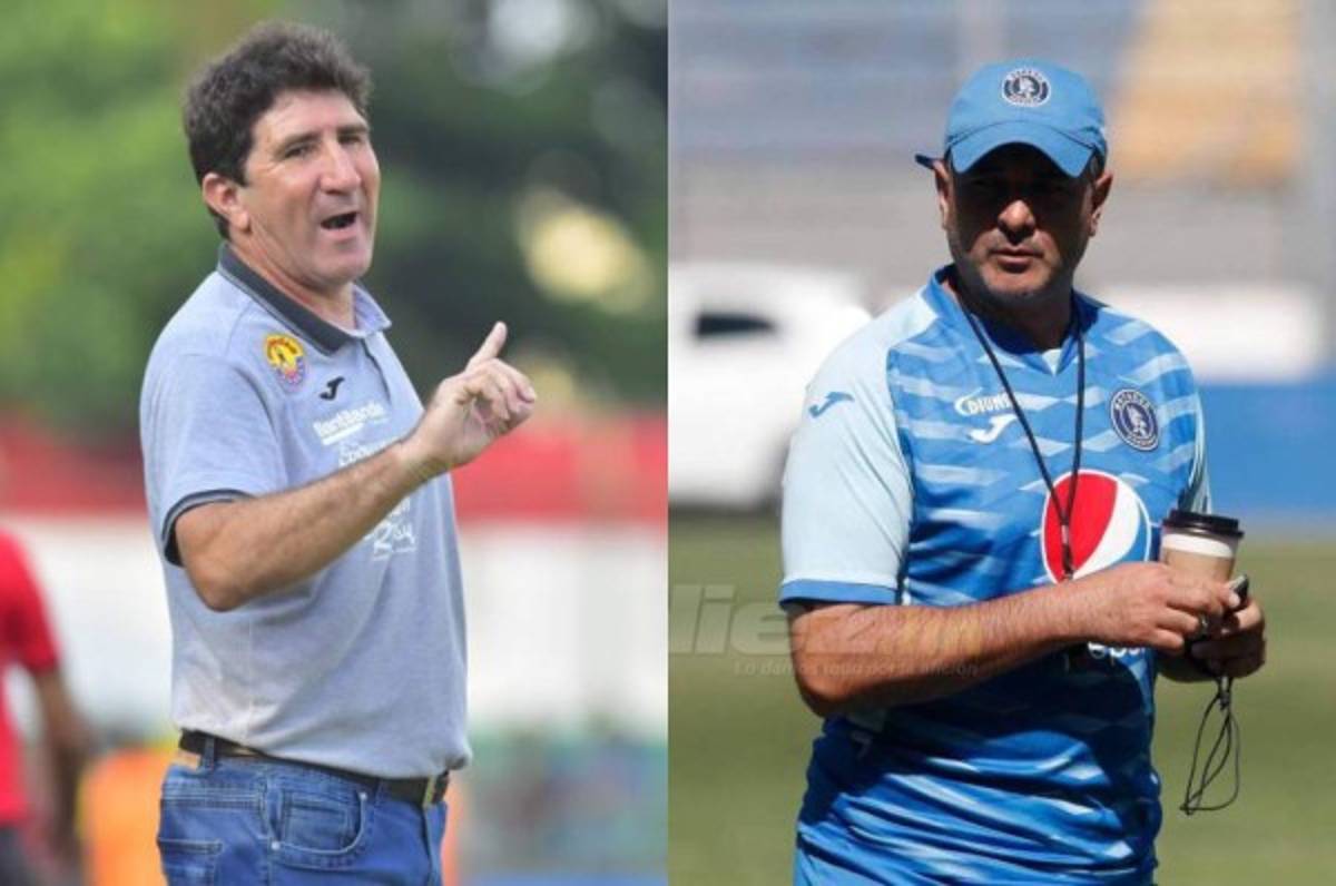 Diego Vázquez y Héctor Vargas, los técnicos extranjeros con más expulsiones en el fútbol hondureño