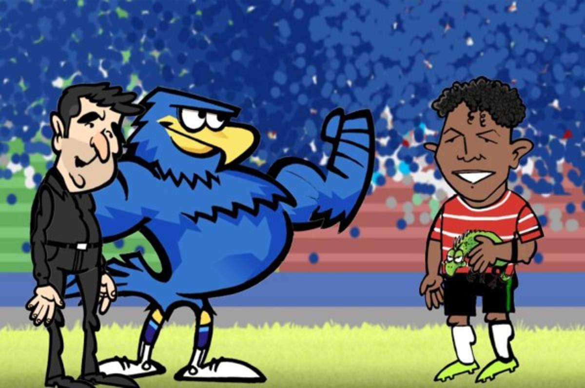 DIEZ-CÓMICS: Motagua recibe un regalito del hombre de negro