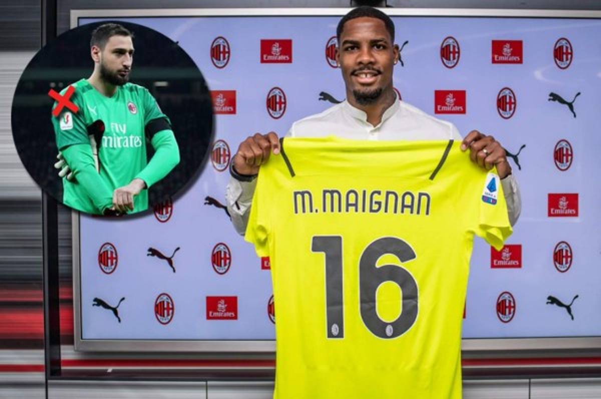 Milan anuncia el fichaje de Mike Maignan para relevar a Donnarumma; el contrato que firmó el arquero francés