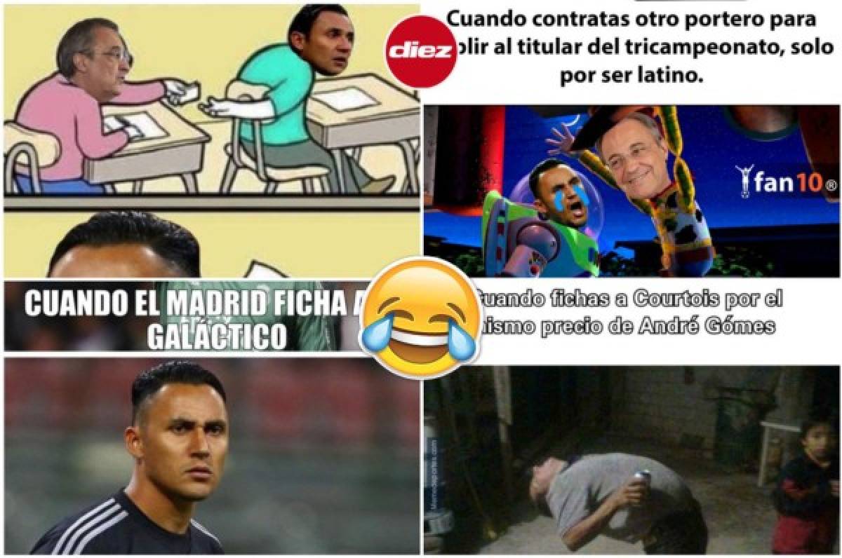 Memes: Acribillan a Navas tras el fichaje de Courtois con el Real Madrid