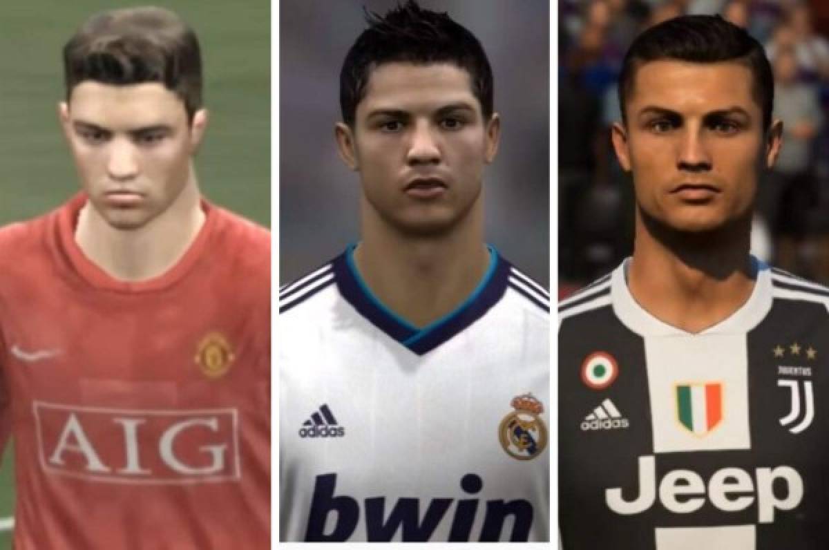 Desde 2004 hasta 2020: La tremenda evolución de Cristiano Ronaldo en el FIFA   