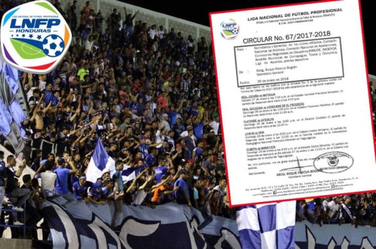 Liga Nacional programó la Jornada tres a pesar de anuncio de protestas