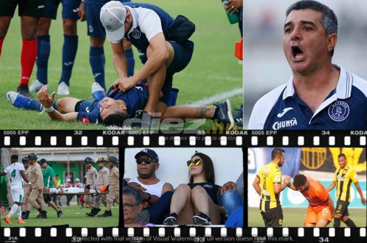 NO SE VIO: Fulminados por el calor, polémica, patadas y la bella del puerto