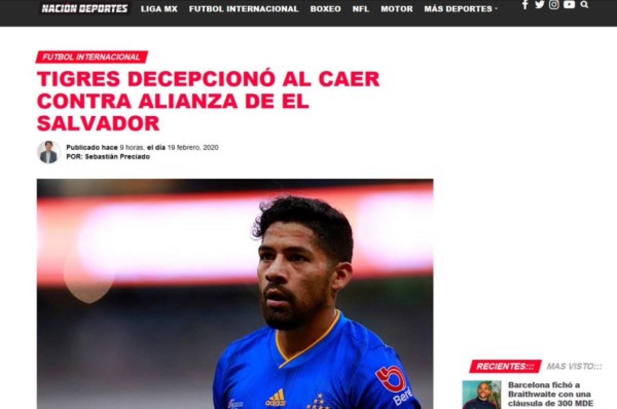 De 'soberbios', 'fríos' y 'ridículos': Los titulares de la prensa tras gane de Alianza sobre Tigres