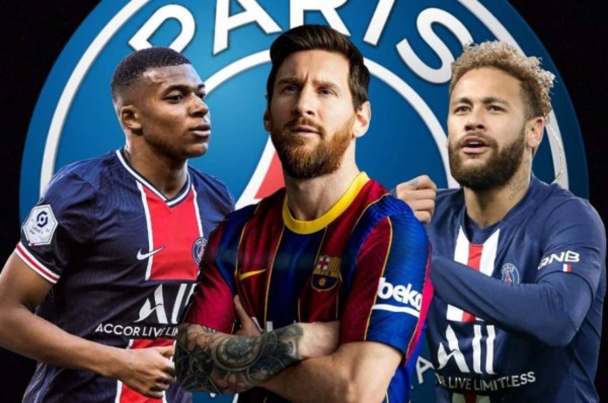 El sorpresivo plan del PSG para juntar y formar un equipazo con Messi, Neymar y Mbappé en 2021