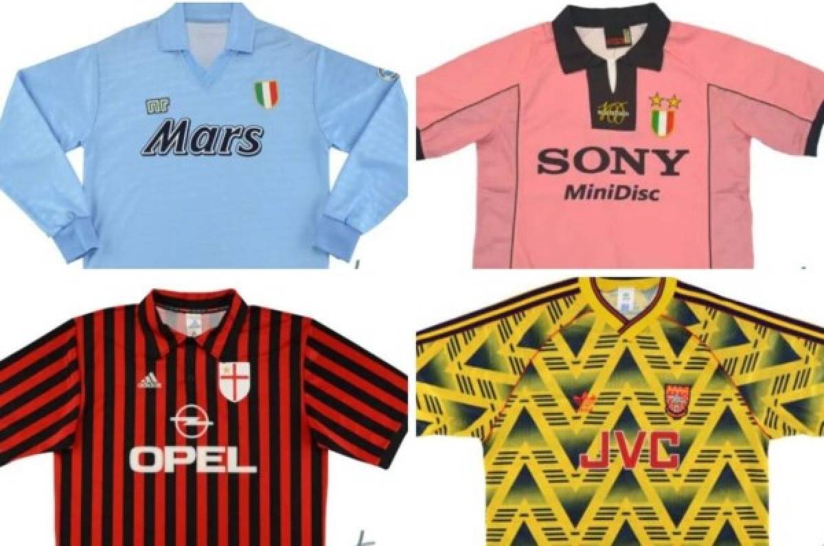 Lidera la del Barcelona: Las 10 camisetas de fútbol clásicas más caras en el mercado