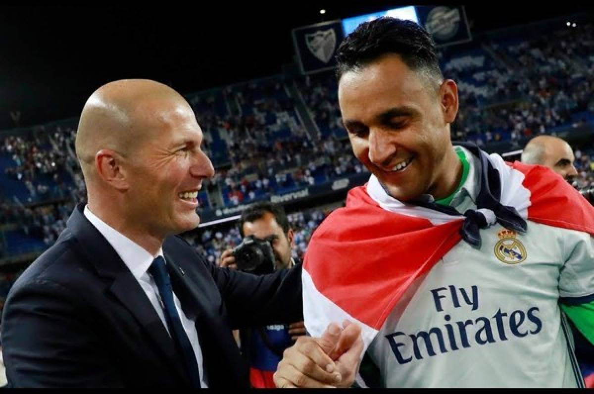 Keylor Navas daría marcha atrás su salida del Real Madrid con el regreso de Zidane