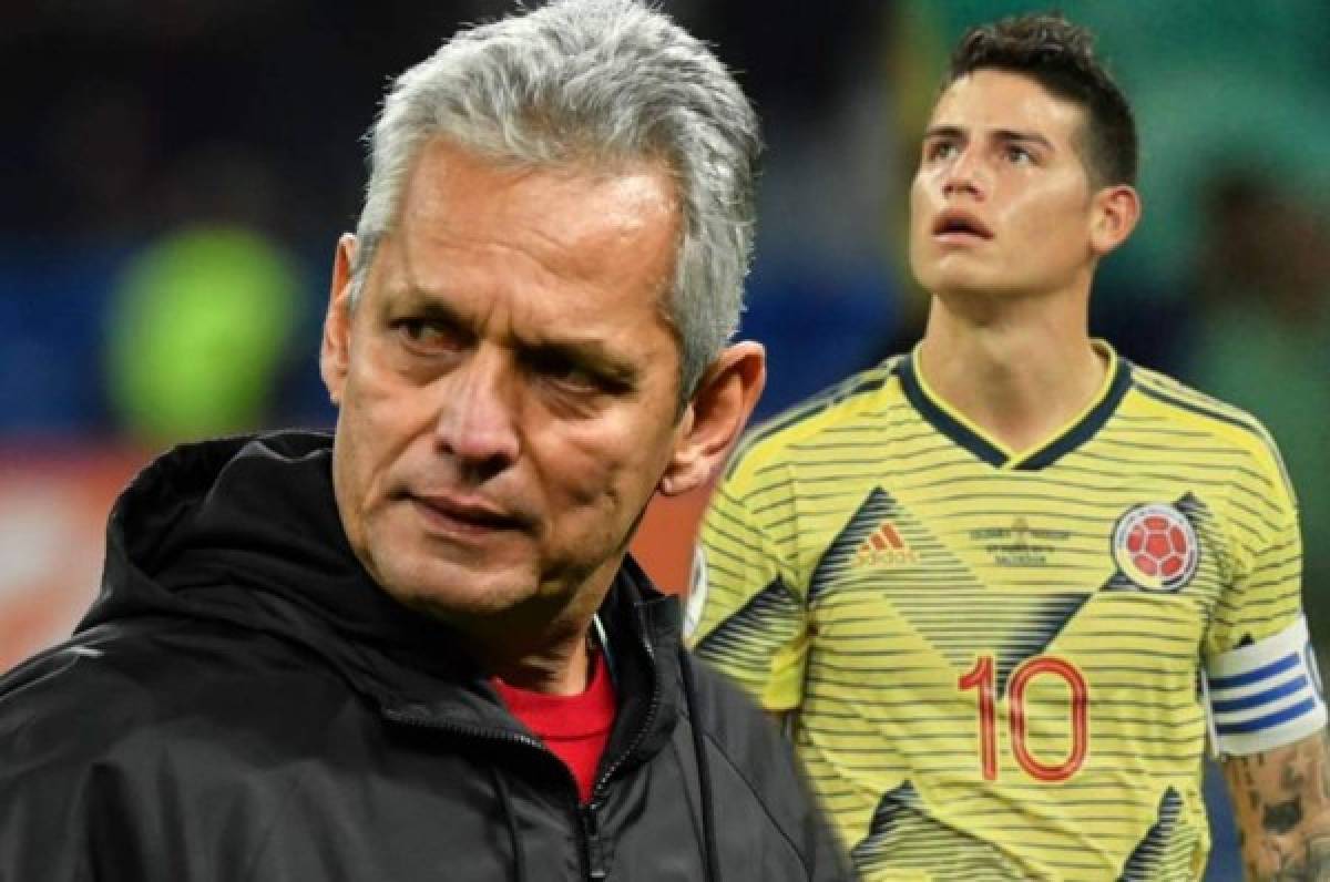 Reinaldo Rueda responde a James Rodríguez tras excluirlo de la Copa América: 'Está dolido y eso es normal'