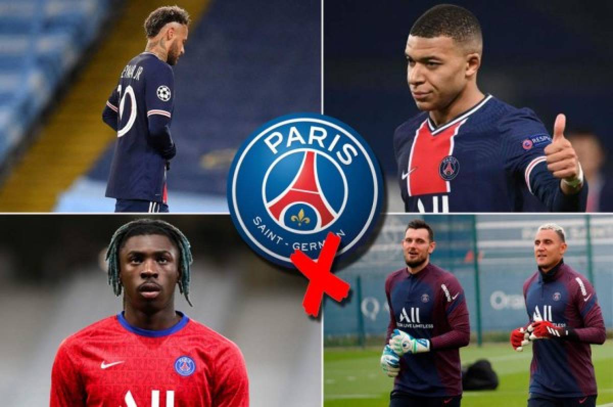 Barrida en París: los 10 jugadores que se marcharían del PSG tras otro nuevo fracaso en la Champions