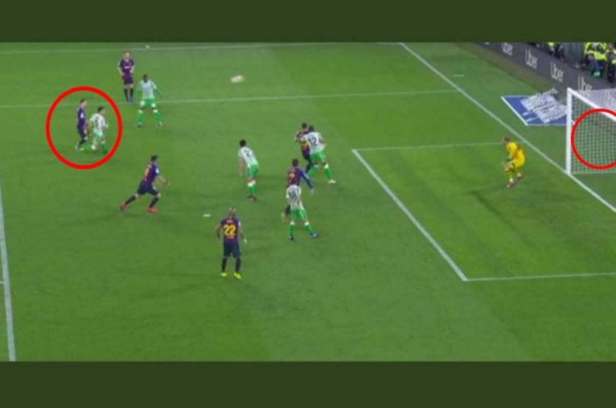 Picadita y al ángulo: El golazo de Lionel Messi que selló su hattrick contra el Betis