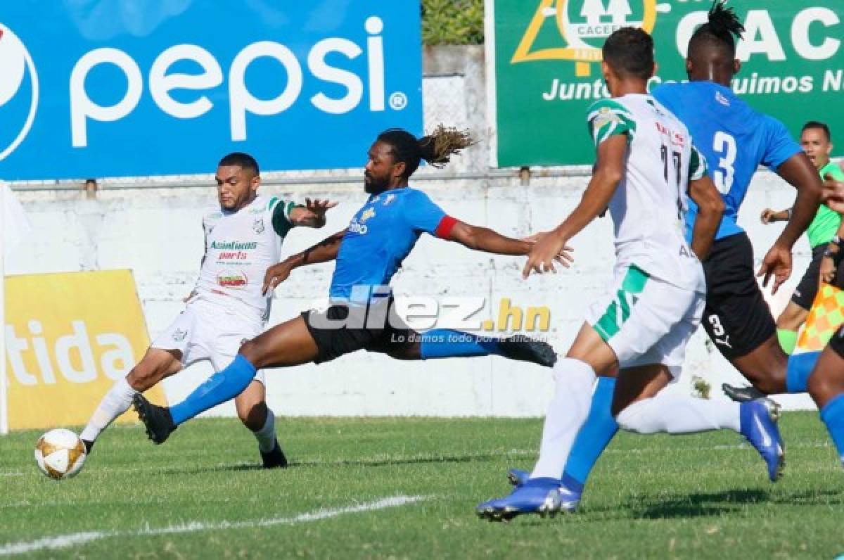 Platense y Honduras Progreso ya se están midiendo en el Excélsior por la jornada 5 del campeonato Apertura y empatan 0-0.