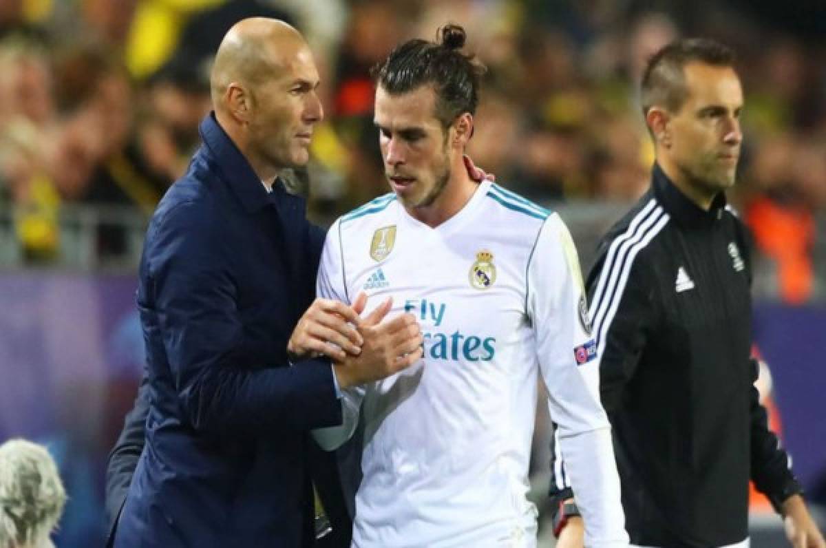 Gareth Bale le da la espalda a Zidane por un 'WhatsApp'  