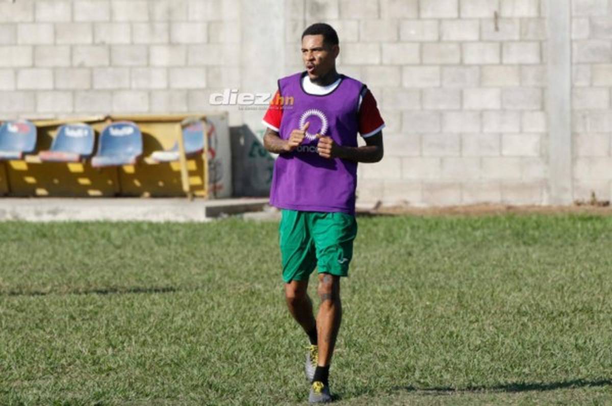 En fotos: El primer entreno de Henry Figueroa como jugador de Marathón