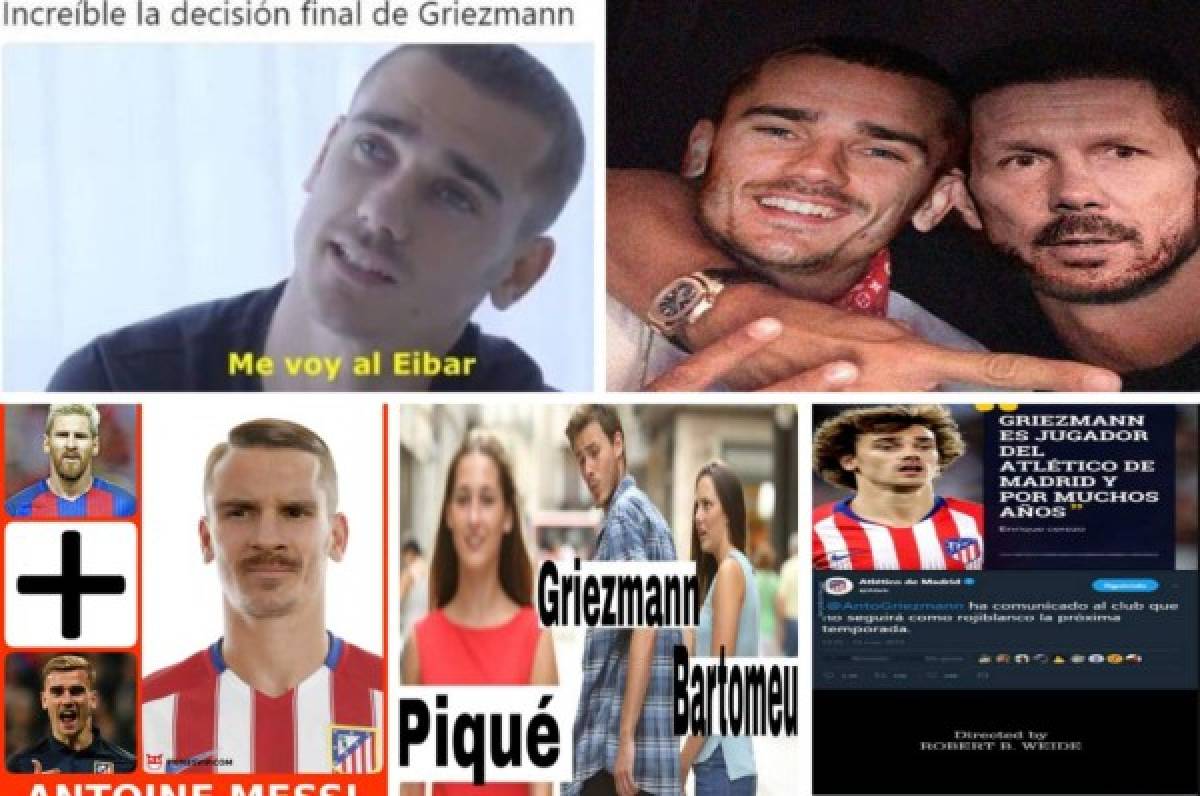 Para morir de risa: Griezmann víctima favorita de los memes tras su fichaje por Barcelona