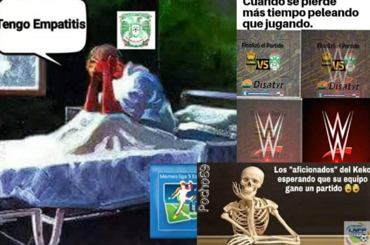 Los crueles memes del Real España-Marathón y del resto de la jornada de Liga Nacional