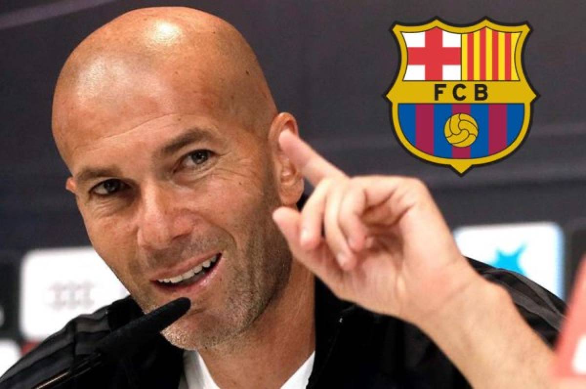 Zidane: ''¿Fichar por el Barcelona? Yo tengo el corazón blanco''