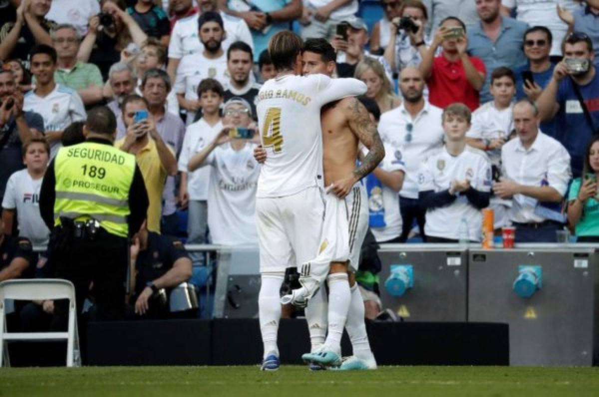 Real Madrid: La descarga de James Rodríguez y desata la locura en el Bernabéu