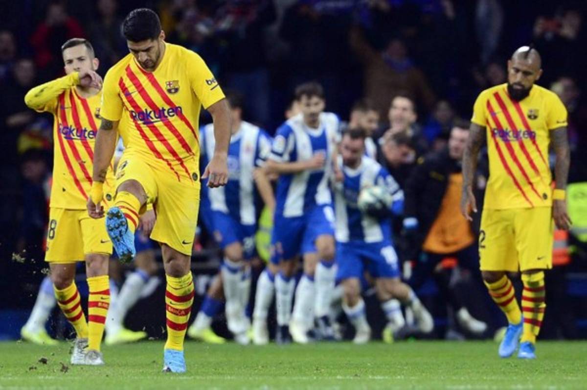 ¡Duro golpe! Barcelona se deja empatar en los últimos minutos ante el Espanyol