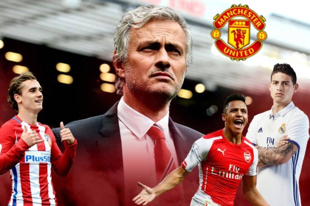 ¡Los fichajes que ha solicitado Mourinho para el Manchester United!