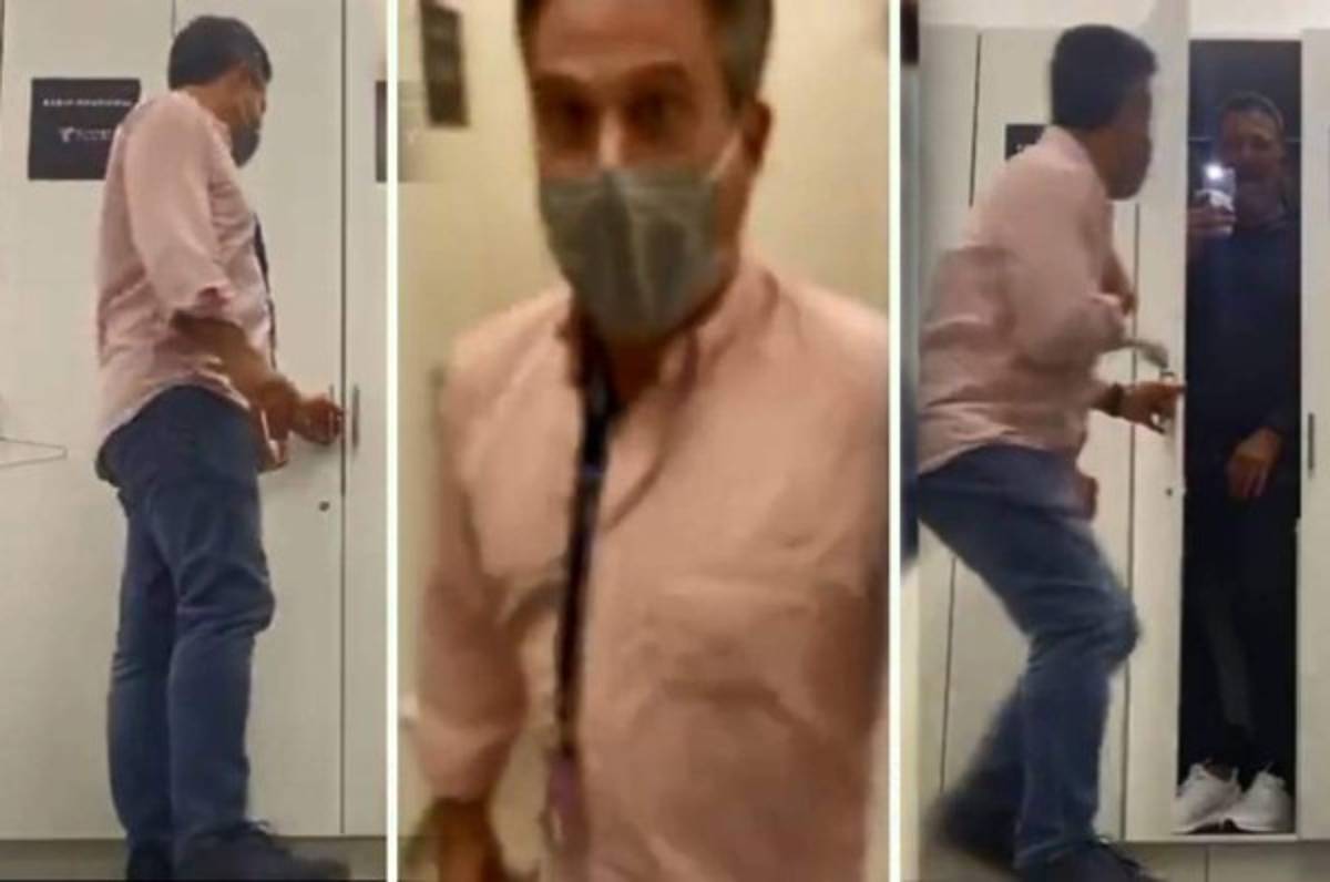 ¡El tremendo susto que le sacó Carlos Hermosillo a Copán Álvarez en los vestidores de Telemundo!