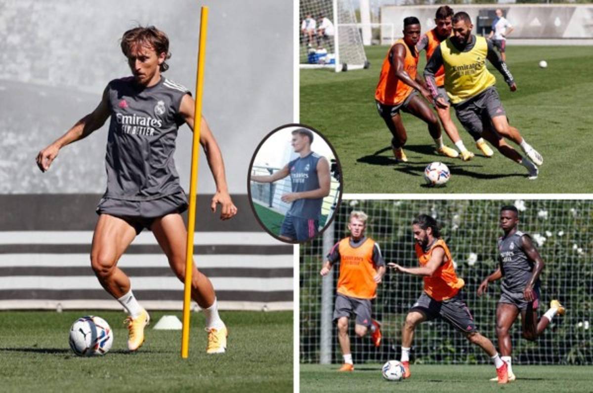 Sorpresiva visita, dos salidas y una estrella regresó: Así fue el sexto entrenamiento del Real Madrid