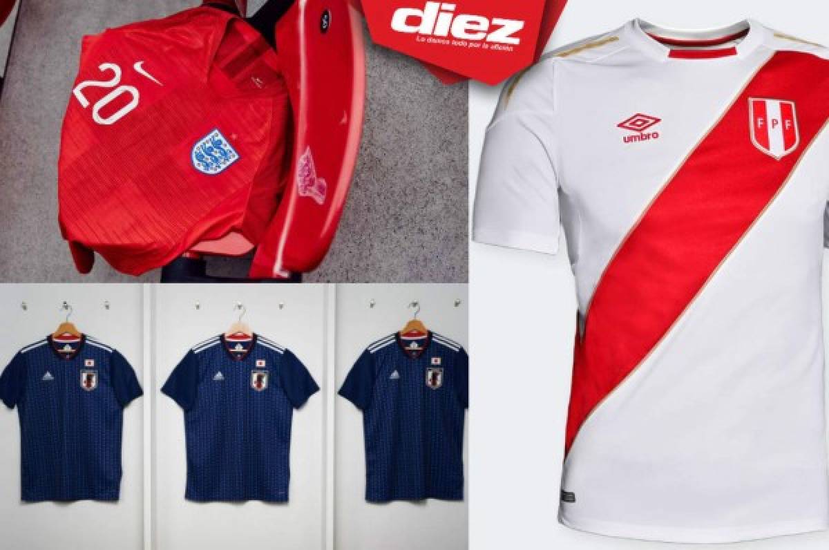 Conocé todas las camisas oficiales de la selecciones que estarán en Rusia 2018