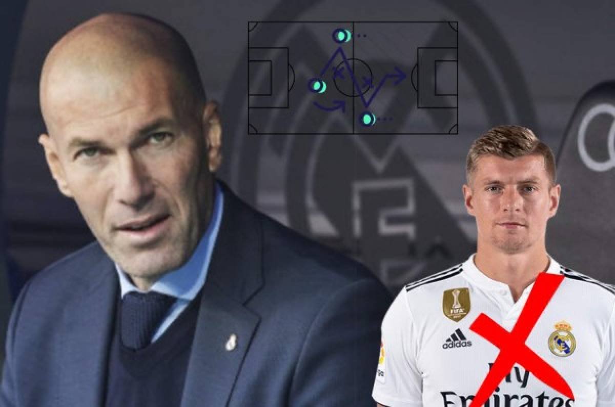 Las alternativas que tiene Zidane para sustituir a Kroos en el Real Madrid, según AS