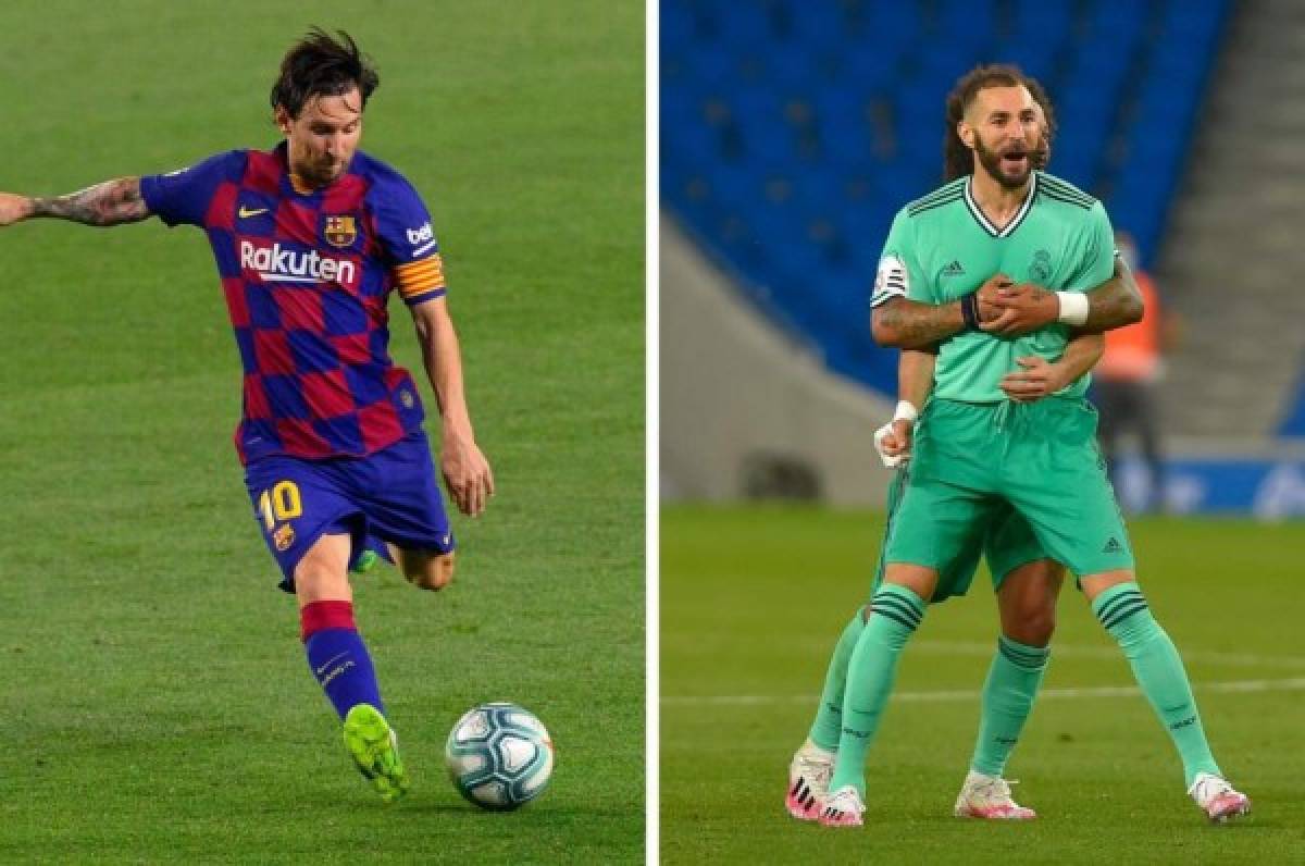 Messi vs Benzema: La tabla de goleo en la Liga de España cuando quedan solo seis fechas