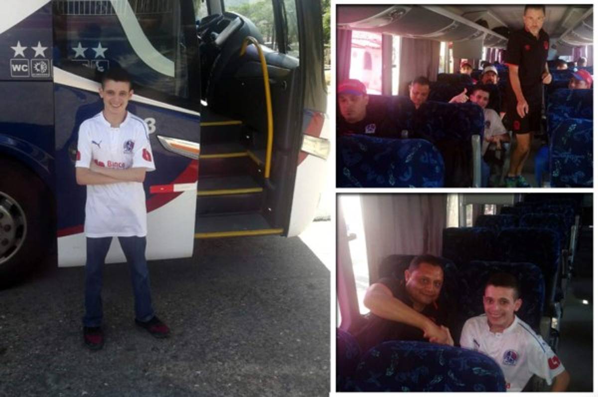 El bonito gesto del Olimpia con un aficionado con capacidades especiales